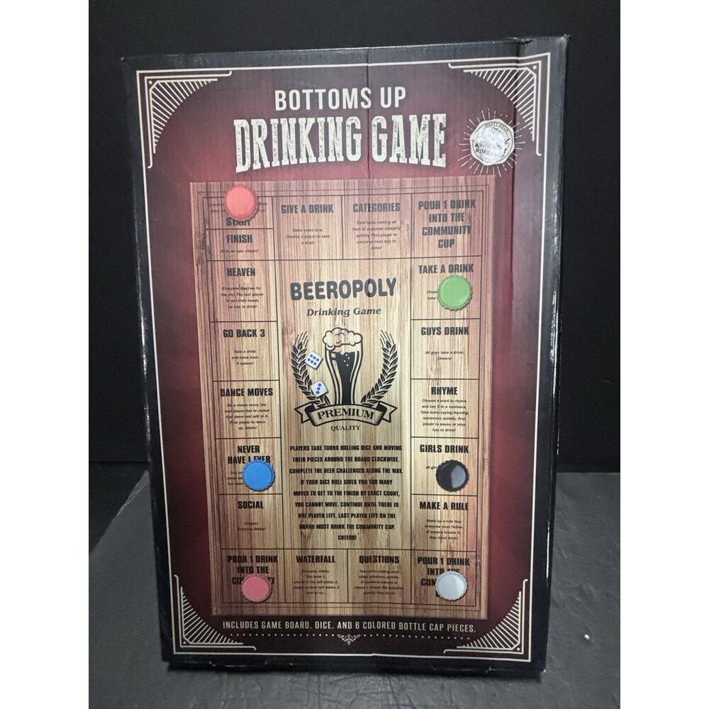 Bottoms Up Drinking Game